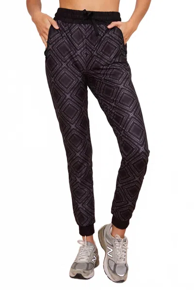 Wolven Summit Ultra Soft Jogger Pants In Black