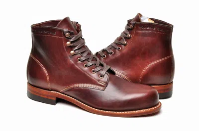 Pre-owned Wolverine 1000 Miles Men's Boots Plain Toe Original Boots Brown W05301