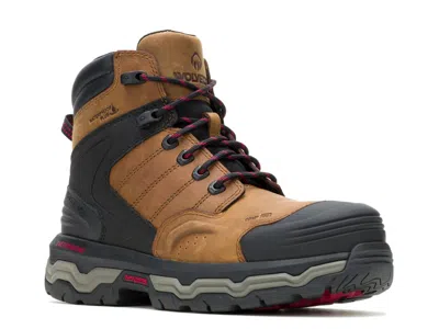 Wolverine Alpha Infinity Waterproof Carbonmax Steel Toe Work Boot In Brown