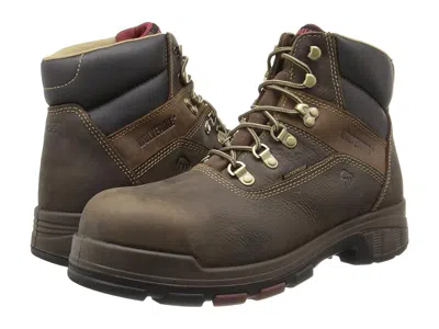 Wolverine Cabor Epxtm Pc Dry Waterproof 6 Boot - Composite Toe Men's Work Boots Dark Brown: 7.5 4e - Extra Wid