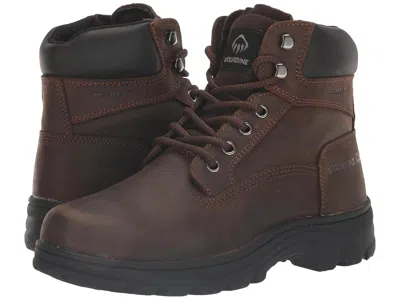 Wolverine Carlsbad Waterproof 6 Work Boot Men's Boots Dark Brown: 14 D - Medium