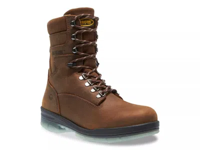 Wolverine Durashock Steel Toe Work Boot In Brown