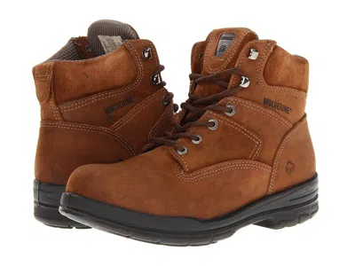 Wolverine Durashocks Slip-resistant Steel Toe Work Boot Men's Work Lace-up Boots Dark Brown: 7.5 D - Medium