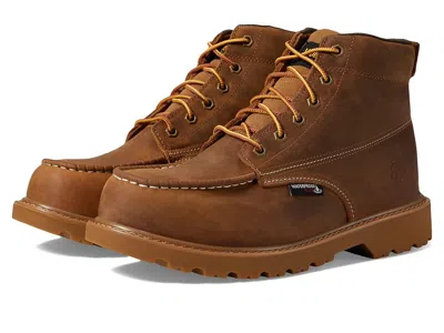 Wolverine Floorhand Moc Toe Waterproof Steel Toe 6 Men's Boots Tan: 12 D - Medium In Brown