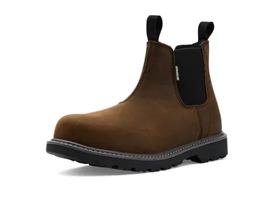 Wolverine Floorhand Waterproof Steel Toe Romeo In Brown