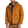 Wolverine Guardian W1208510-213 Men's Brown Cotton Hooded Work Jacket Gbo10 In Brown