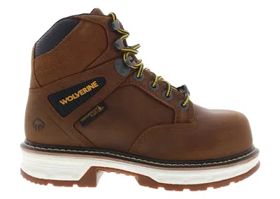 Pre-owned Wolverine Hellcat 6" Carbonmax Toe Boots (women's) Sneakers In Brown