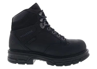 Pre-owned Wolverine Hellcat 6" Soft Toe Boots (women's) Sneakers In Black