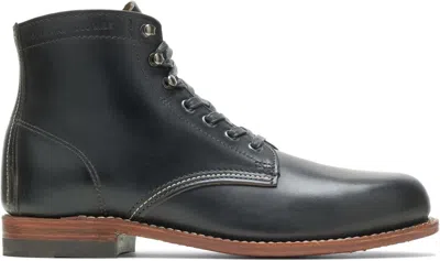 Pre-owned Wolverine Men's 1000 Mile Fashion Boot In Black Leather