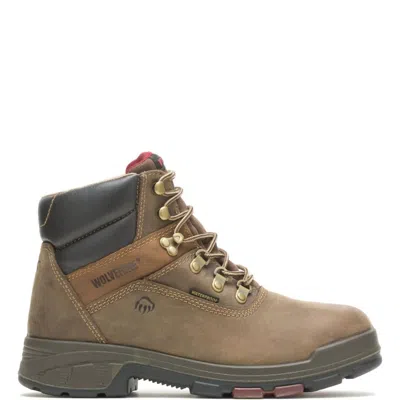Wolverine Men's Cabor Epx Waterproof Composite Toe 6" Boots In Dark Brown