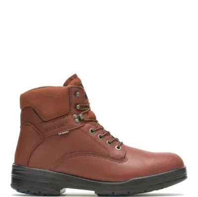 Wolverine Men's Durashocks Sr Direct-attach 6" Work Boot In Brown