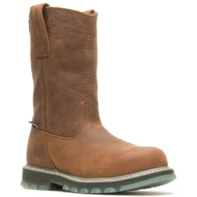 Wolverine Men's Floorhand Lx Steel Toe Boots In Sudan Brown