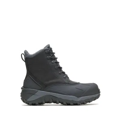 Wolverine Men's Insulated Winter Boots In Black In Animal Print