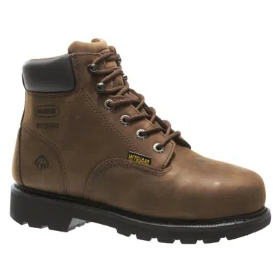 Wolverine Men's Mckay Steel Toe Waterproof Boots In Brown