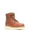Wolverine Men's Moc Toe 6" Work Boot In Brown, Honey In Multi