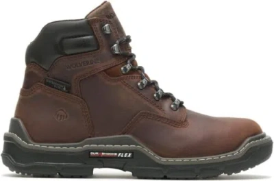 Pre-owned Wolverine Men's Raider Ds Wp 6in Construction Boot In Peanut