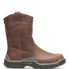 Wolverine Men's Raider Durashocks Waterproof Met-guard Carbonmax Work Wellington - Medium Width In Peanut In Brown