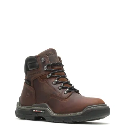 Wolverine Men's Raider Durashocks Waterproof Work Boots - Wide In Brown