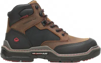 Wolverine Men's Raider Durashocks Heavy Duty Carbonmax 6" Boot In Brown