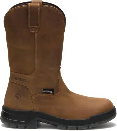 Wolverine Men's Ramparts Carbonmax Wellington Boot In Dark Brown