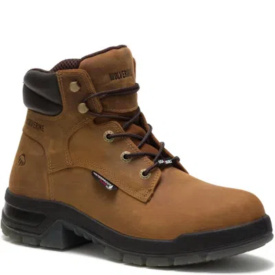 Wolverine Men's Ramparts Waterproof Safety Boots In Brown