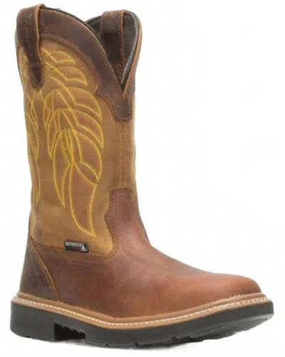 Wolverine Men's Rancher Composite Toe Boots In Brown Gold In Multi