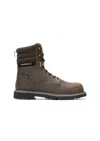 Wolverine Men's Revival 8" Composite Toe Work Boots In Dark Brown