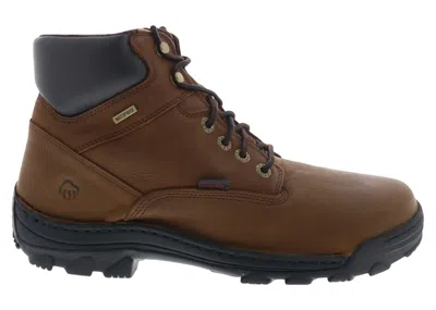 Pre-owned Wolverine Men's  Durbin 6" Waterproof Boots Sneakers In Brown