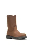 Wolverine Men's Work Steel Toe Wellington Work Boot - Medium In Brown In Brown