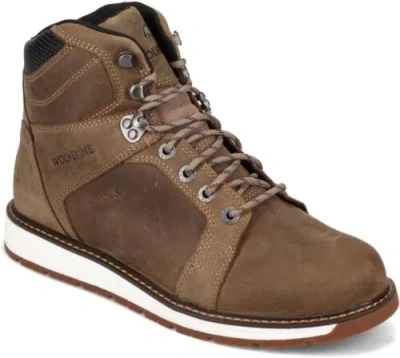 Pre-owned Wolverine Mens Hellcat Ultraspring Wedge Boot In Gravel