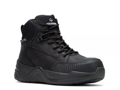 Wolverine Proshift Mid Lx Eb Work Boot In Black