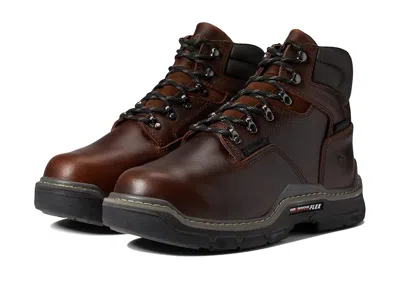 Wolverine Raider Durashocks(r) 6 Waterproof Composite Toe Met-guard Men's Boots Peanut: 13 D - Medium In Brown