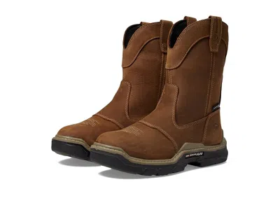 Wolverine Raider Durashocks(r) Western Waterproof 10 Men's Shoes Brown: 10 3e - Extra Wide