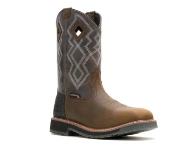 Wolverine Rancher Pro Composite Toe Work Boot In Gray