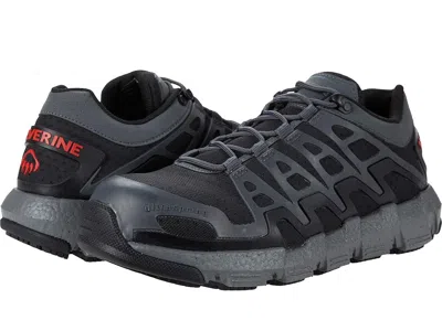 Wolverine Rev Durashocks Ultraspring Oxford Carbonmax Men's Shoes Charcoal: 7 D - Medium In Black
