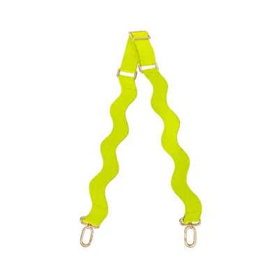 Womads Women's Fluo Green Wavy Strap