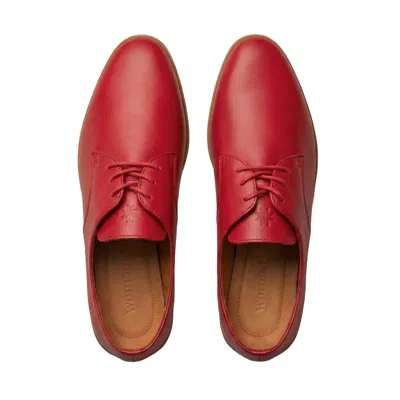 Womads Women's Imperial Red Oxfords