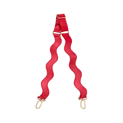 Womads Women's Imperial Red Wavy Strap