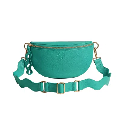 Womads Women's Turquoise Blue Crossbody