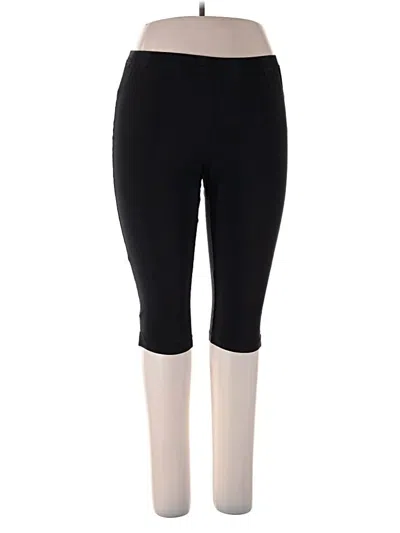 Pre-owned Woman Within Active Pants In Black