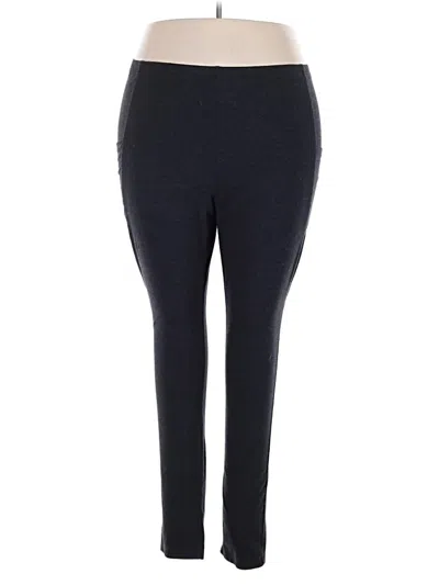 Pre-owned Woman Within Active Pants In Black