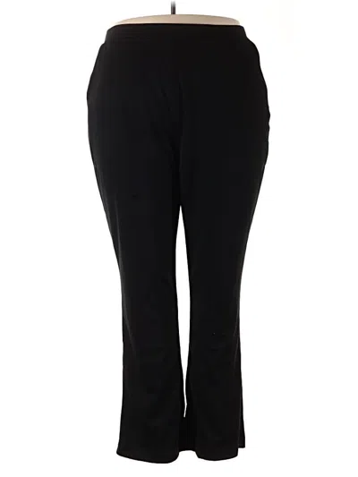 Pre-owned Woman Within Active Pants In Black
