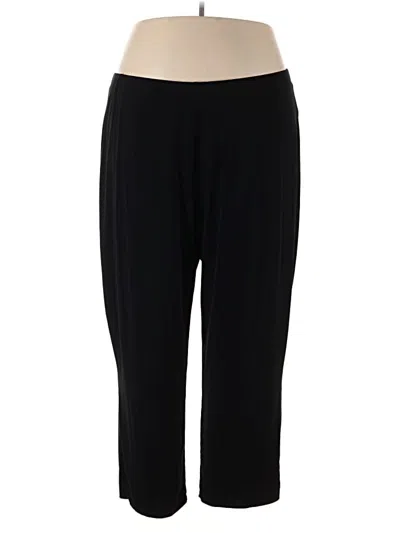 Pre-owned Woman Within Active Pants In Black