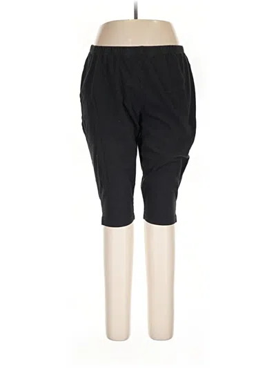 Pre-owned Woman Within Active Pants In Black