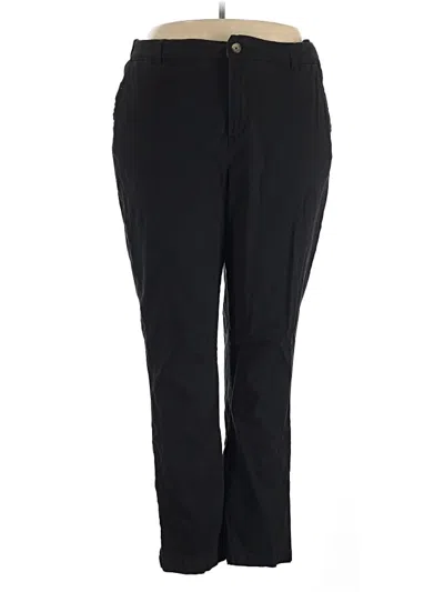 Pre-owned Woman Within Active Pants In Black