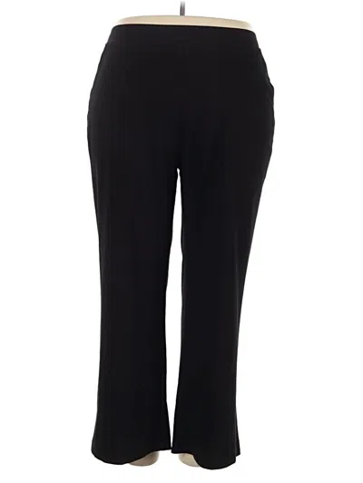 Pre-owned Woman Within Active Pants In Black
