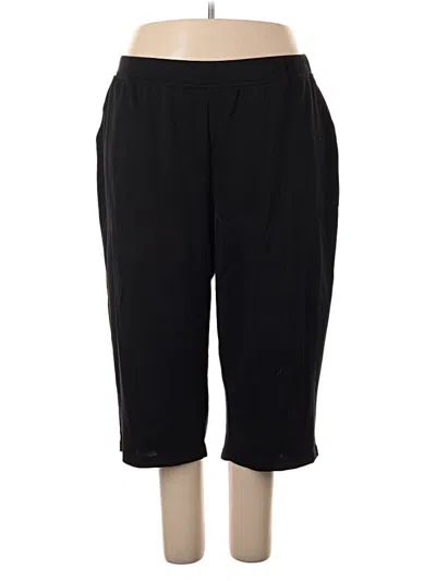 Pre-owned Woman Within Active Pants In Black