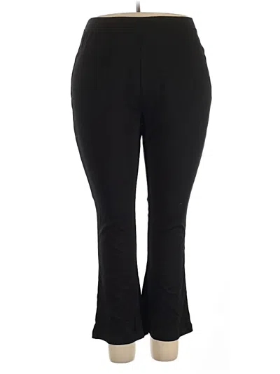 Pre-owned Woman Within Active Pants In Black