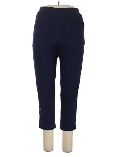 Pre-owned Woman Within Active Pants In Blue
