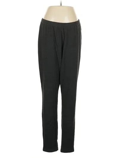 Pre-owned Woman Within Active Pants In Gray